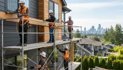 Vinyl siding services in Seattle, WA for homes and exterior remodeling
