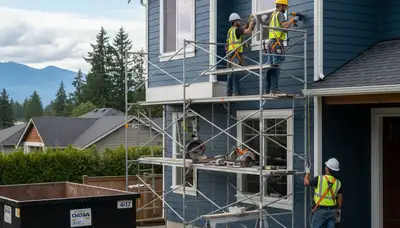 Seattle, WA siding contractor serving homeowners with durable vinyl siding installation and replacement