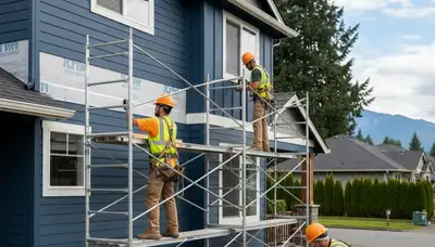 Seattle, WA siding company showcasing vinyl siding installation for local homes