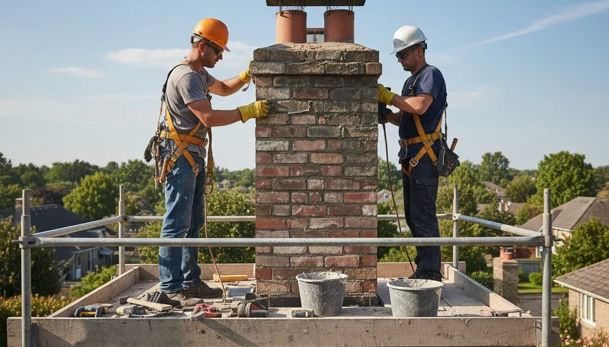 Seattle chimney repair service for masonry cracks, mortar damage, and leak repair on local homes