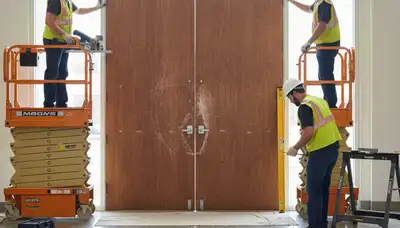 Seattle, WA door repair by FX Remodeling & Exteriors for residential exterior maintenance