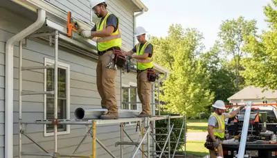 Seattle, WA gutter installation by FX Remodeling & Exteriors for durable rain protection