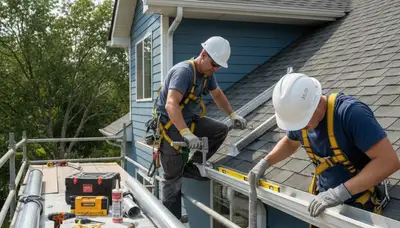 Seattle, WA gutter repair service for leaks, sagging gutters, and storm damage prevention