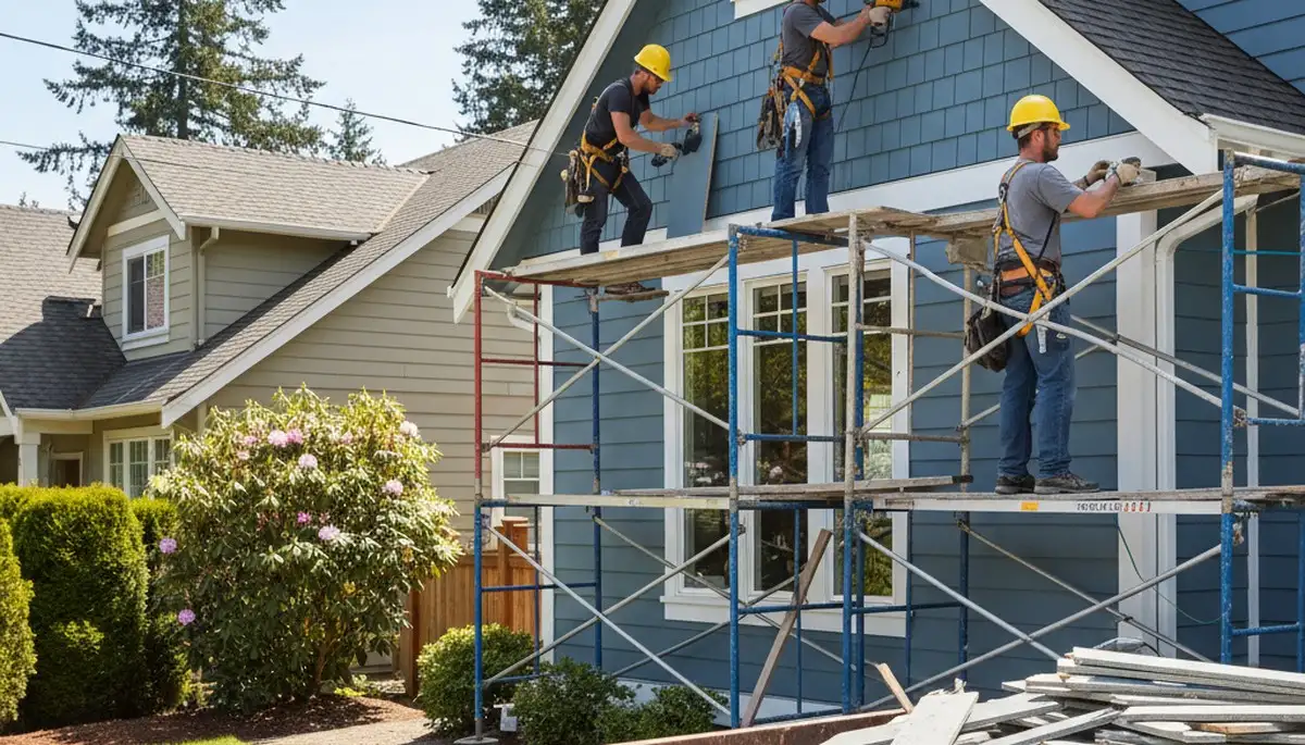 Seattle, WA vinyl siding installation for homes by a professional siding contractor