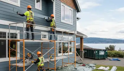 Seattle, WA siding installation by a professional vinyl siding contractor for residential homes