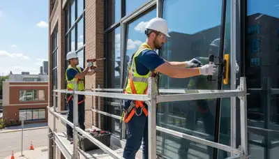 Seattle siding contractor installing vinyl siding on a home in Seattle, WA
